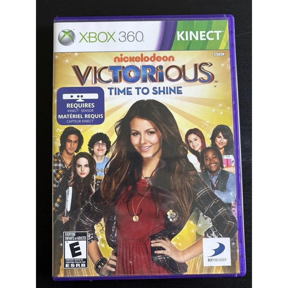 Victorious: Time to Shine - Xbox 360 Kinect Video Game - Complete CIB
